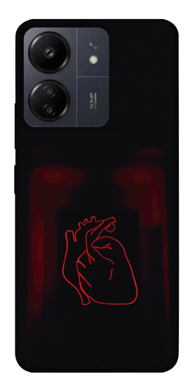 Чохол на Xiaomi Poco C65 Червоне серце фото 1 з 1