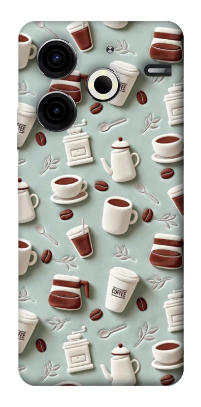 Чехол на TECNO Pova 6 Neo (LI6) Your Coffee ver.2 фото 1 из 1