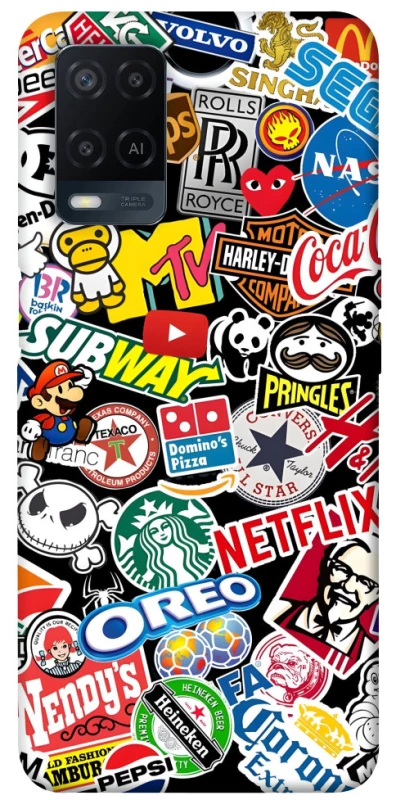 Чехол на Oppo A54 4G brands фото 1 из 1