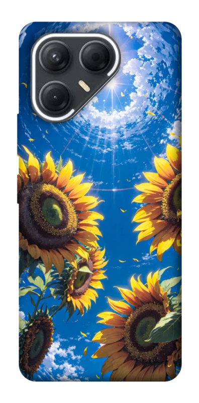 Чехол на TECNO Pova 7 Sunflowers фото 1 из 1