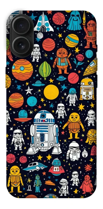 Чехол на Apple iPhone 16 Plus Star Wars background ver.2 фото 1 из 1