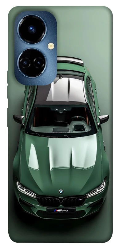Чехол на TECNO Camon 19 Pro BMW green фото 1 из 1