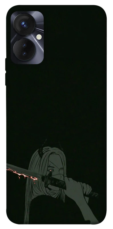 Чохол на TECNO Spark 9 Pro (KH7n) Людина-бензопила фото 1 з 1