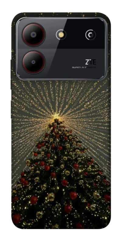 Чохол на ZTE Blade A54 4G Новорічний v16 фото 1 з 1