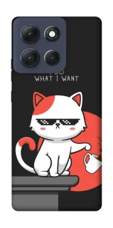 Чохол на Motorola Moto G86 Power I do what i wont фото 1 з 1