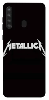 Чохол на Samsung Galaxy A21 Metallica logo фото 1 з 1