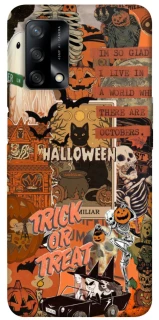 Чехол на Oppo A74 4G Halloween Style ver.3 фото 1 из 1