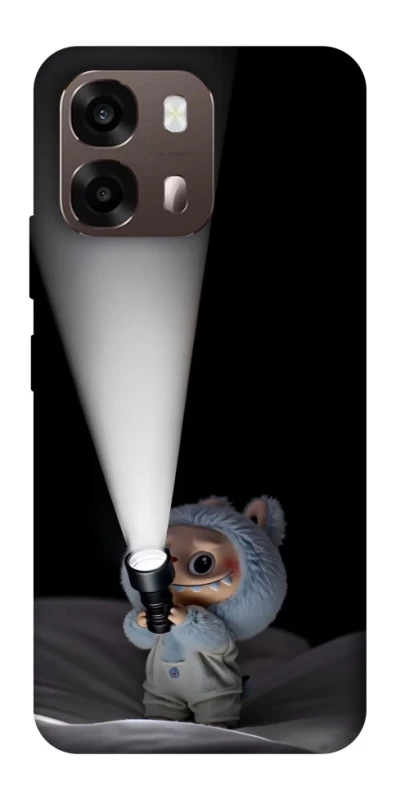 Чохол на Oppo A6 Labubu with flashlight ver.3 фото 2 з 2