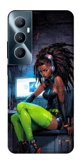 Чехол на Realme C65 4G Cyber girl фото 1 из 1