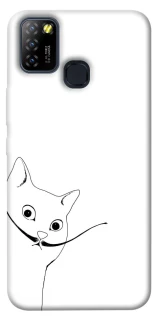 Чохол на Infinix Hot 10 Lite Кіт Дали фото 1 з 1