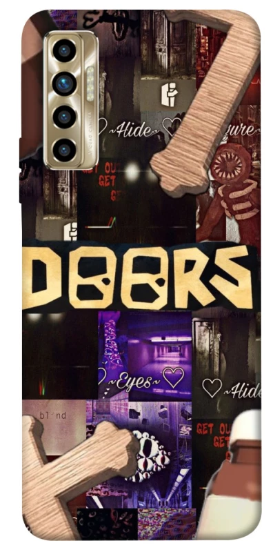 Чохол на TECNO Camon 17P Roblox doors dark mode фото 1 з 1