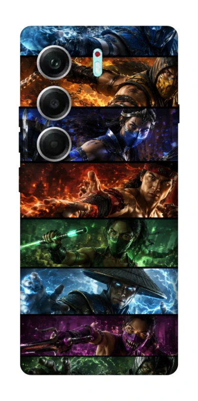 Чехол на Tecno Camon 40 Pro Mortal Kombat ver.2 фото 1 из 1