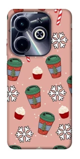 Чехол на Infinix Hot 40i Новогодний v38 фото 1 из 1