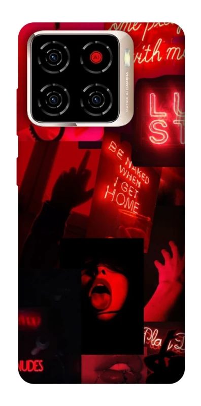 Чохол на ZTE Blade A56 Hot collage ver.3 фото 1 з 1