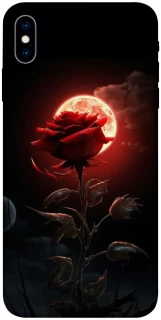 Чехол на Apple iPhone X (5.8") Красная роза фото 1 из 1