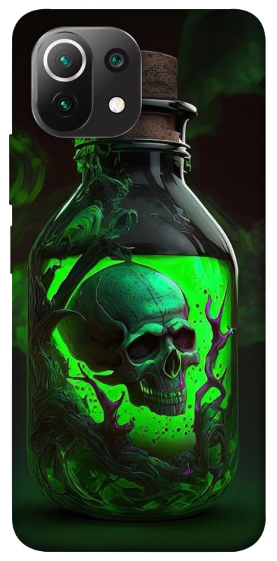 Чехол на Xiaomi Mi 11 Lite Skull bottle фото 1 из 1