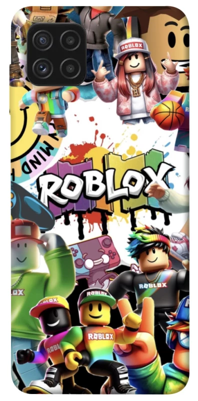 Чохол на Samsung Galaxy A22 4G Roblox Characters Collage фото 1 з 1