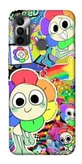 Чохол на TECNO Spark 7 Dandy world collage фото 1 з 1