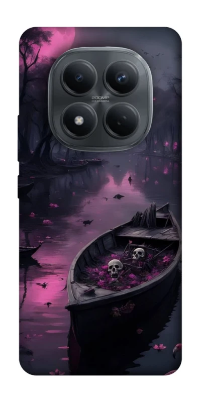 Чехол на Xiaomi Redmi Note 15 Pro 4G Boat and flamingo фото 1 из 1