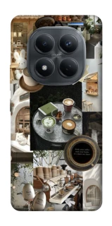 Чохол на Xiaomi Redmi Note 15 Pro 4G Coffee collage ver.4 фото 1 з 1