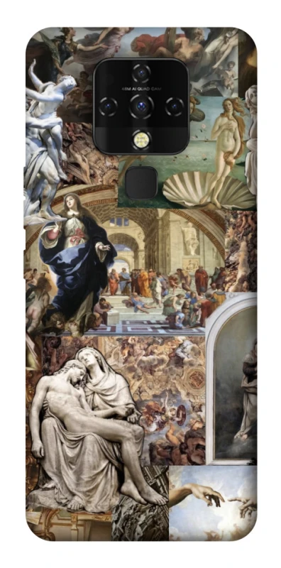 Чохол на TECNO Camon 16 SE Art collage ver.10 фото 1 з 1