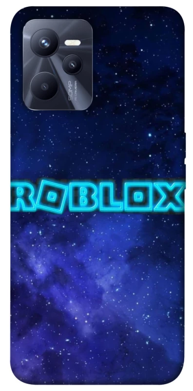 Чохол на Realme C35 Roblox Space Logo Blue фото 1 з 1