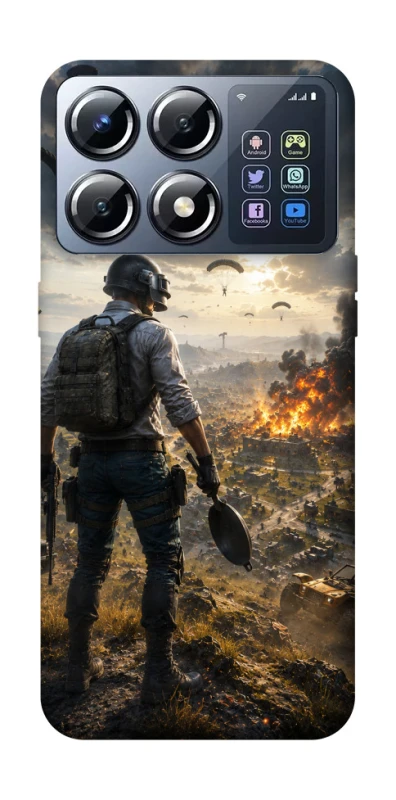 Чохол на Xiaomi POCO X8 Pro PUBG ver.2 фото 1 з 1