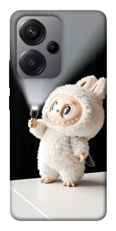Чохол на Xiaomi Redmi Note 13 Pro+ Labubu with flashlight ver.2 фото 1 з 1
