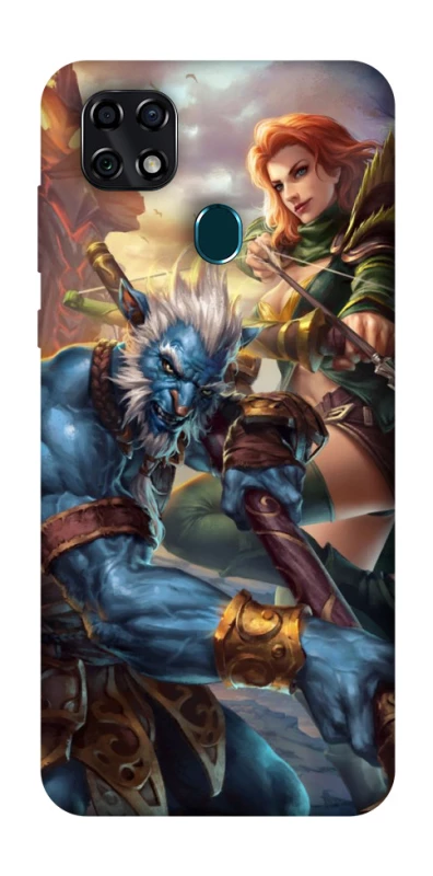 Чохол на ZTE Blade 20 Smart Dota heroes фото 1 з 1