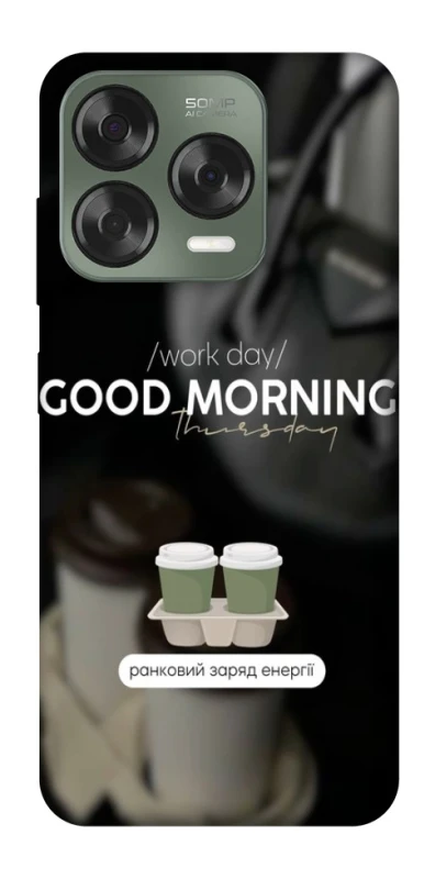 Чехол на ZTE Nubia V70 Design Thursday coffee фото 1 из 1