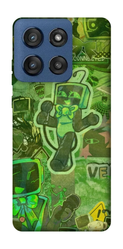 Чохол на Motorola Edge 60 Stylus Dandysworld tv green theme фото 1 з 1