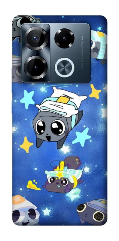 Чехол на Infinix Note 40 Pro 4G Pebble kitten stars фото 1 из 1