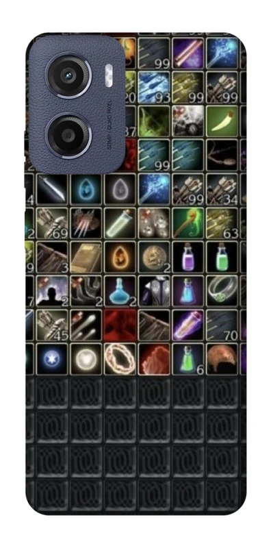 Чохол на Motorola Moto E15 Inventory menu ver.2 фото 1 з 1