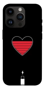 Чехол на Apple iPhone 14 Pro (6.1") Charge your heart фото 1 из 1