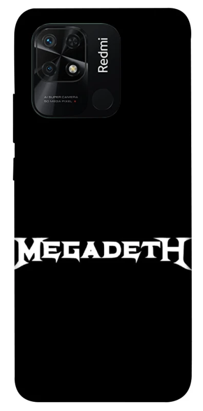 Чохол на Xiaomi Redmi 10C Megadeth logo фото 1 Чохол на Xiaomi Redmi 10C Megadeth logo фото 1 з 1