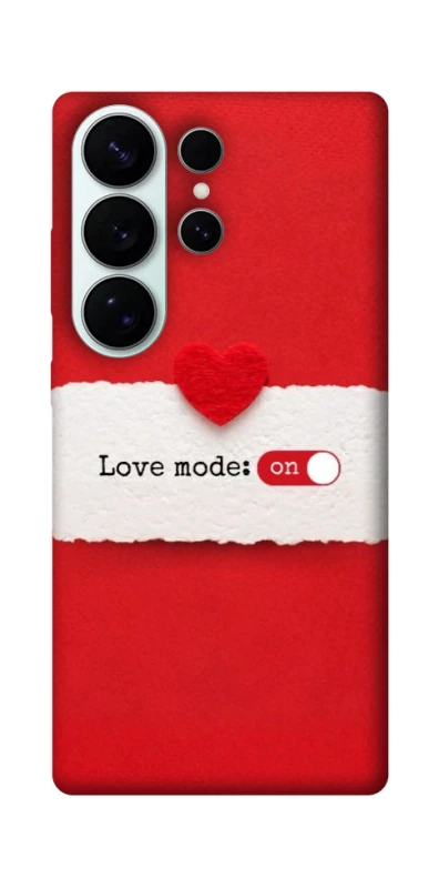 Чохол на Samsung Galaxy S26 Love Mode ON фото 1 з 1