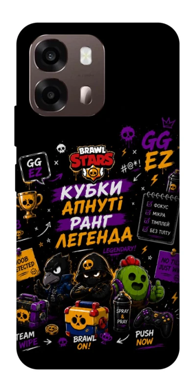 Чохол на Oppo A6 Brawl Stars collage фото 2 з 2
