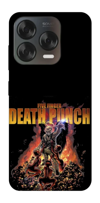 Чехол на ZTE Blade V70 Design Five finger death punch фото 2 из 2