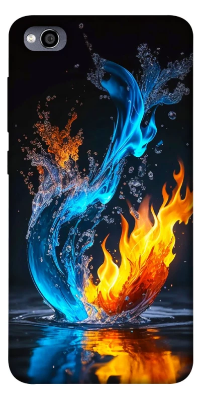 Чехол на Xiaomi Redmi 4a Water And Fire фото 1 из 1