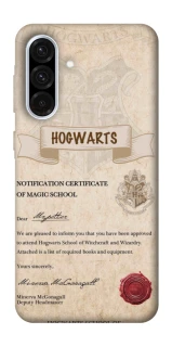 Чохол на Samsung Galaxy A36 5G The Hogwarts acceptance letter фото 1 з 1