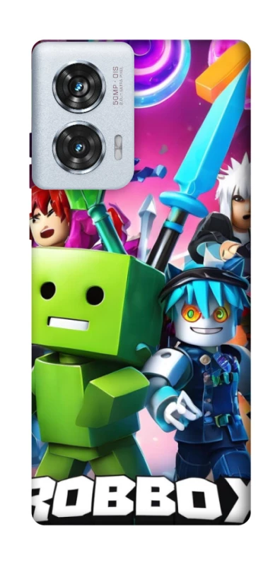 Чохол на Motorola Edge 50 Fusion Roblox gaming heroes фото 1 з 1