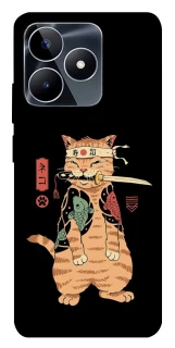 Чохол на Realme C53 Кіт-самурай фото 1 з 1