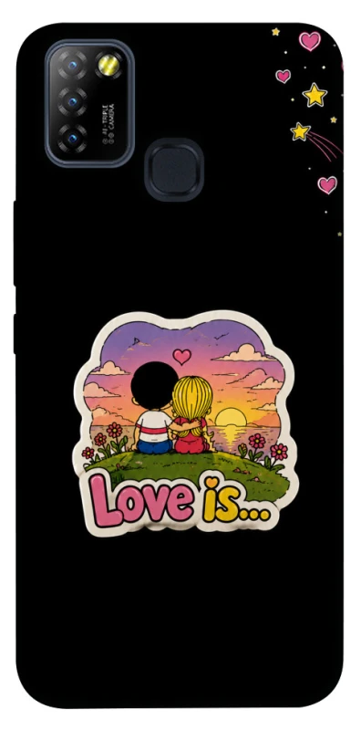 Чохол на Infinix Hot 10 Lite Love is ver.5 фото 1 з 1