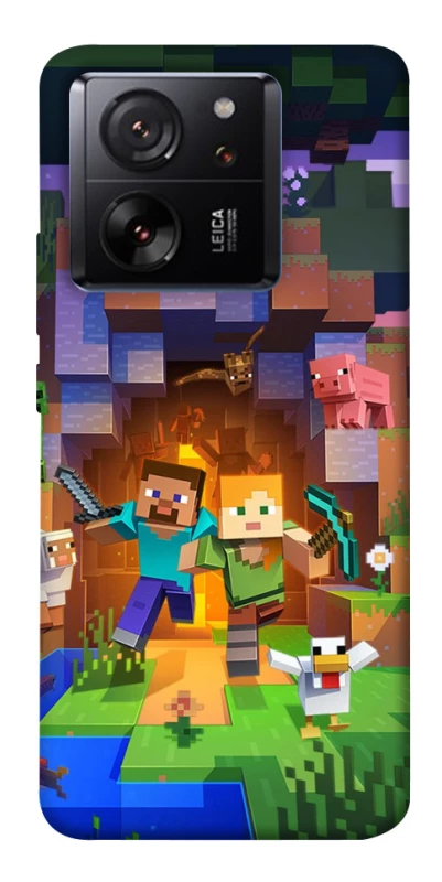 Чехол на Xiaomi 13T Minecraft game фото 1 из 1