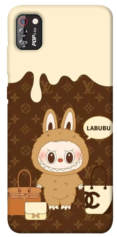 Чохол на TECNO POP 4 Pro Labubu LV фото 1 з 1