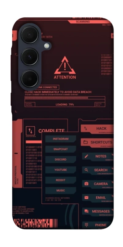 Чохол на Samsung Galaxy A35 Attention фото 1 з 1