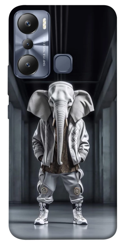 Чехол на Infinix Hot 20i Слон v2 фото 1 из 1