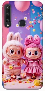 Чехол на Huawei Y6p Labubu twins ver.2 фото 1 из 1