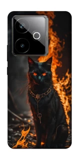 Чохол на Realme GT 7T Вогняний кіт фото 1 з 1
