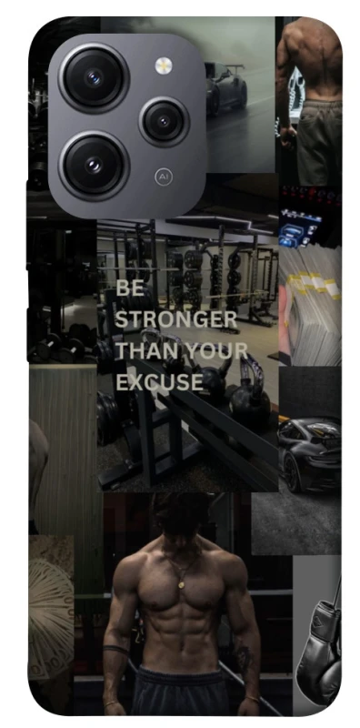 Чехол на Xiaomi Redmi 12 Be stronger фото 1 из 1